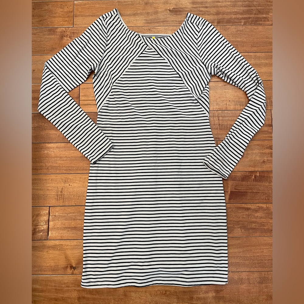 Lole Striped Long Sleeve Dress